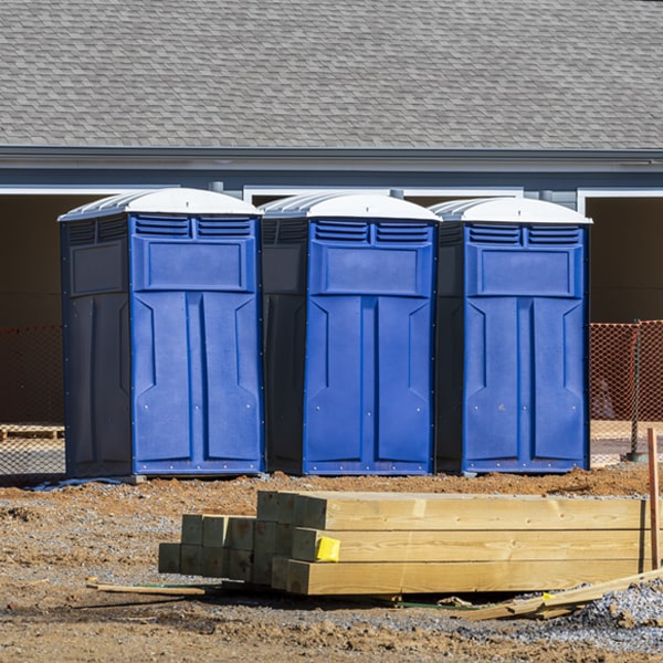 do you offer hand sanitizer dispensers inside the porta potties in Marion